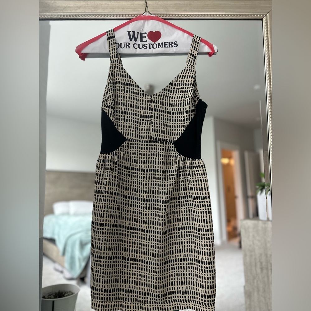 Black and tan dress